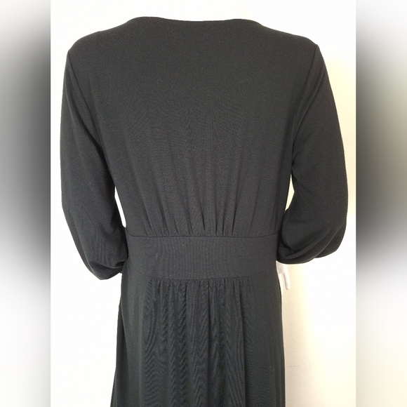 Eddie Bauer Surplice Longsleeve Midi Dress - Picture 7 of 9